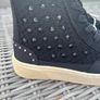 Zara Black Rhinestone Sneakers (size 13.5 32eu) Image 2