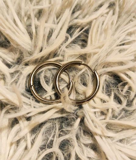 Endless Hoops Silver Round Earrings Minimalist Jewelry