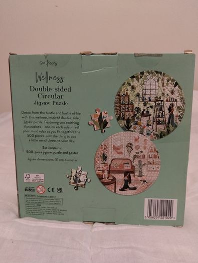 Wellness Doubled Sided 1000pc Jigsaw Puzzles