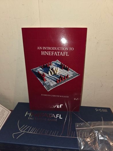 The Viking Game (Hnefatafl) Board Game + Book