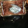 Faux Leather  clutch/ shoulder bag . Image 3