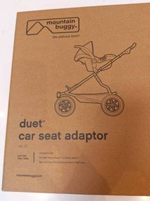 Mountain Buggy Duet car seat adaptor