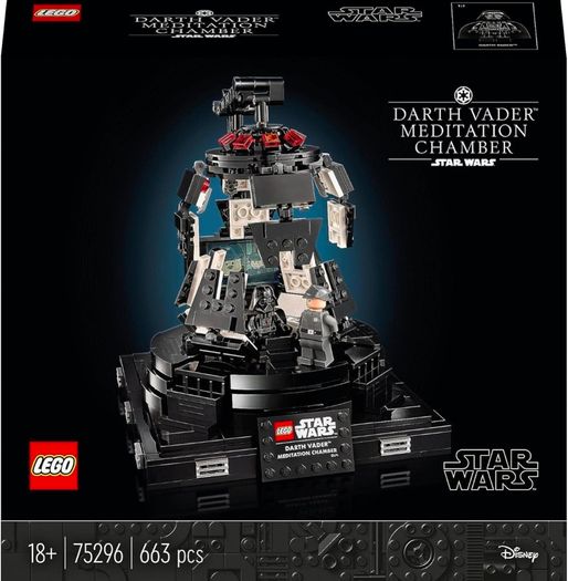 LEGO 75296 Star Wars Darth Vader Meditation Chamber Collector's Set Adult Birthday Gift