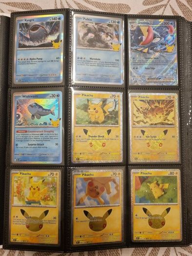 Pokemon 30Th Celebration Base set cards