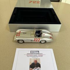Mercedes 300 SLR Signed by Stirling Moss with COA