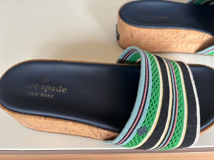 Kate Spade 2 " heel sliders, perfect condition