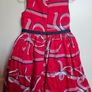 Jasper Conran Girls Red Dress 5 Years Image 2
