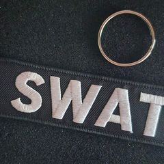 Police / swat , keyring.