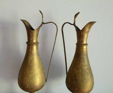 brass candle sticks