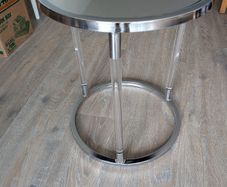 Mirror Top Side Table