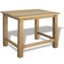 Nesting Tables 3 pcs Solid Oak Wood Image 6