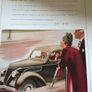 1986 History of Advertising Calendar-10 Vintage Advertising Prints-Automobiles Image 7