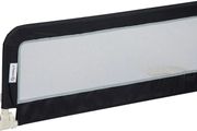 Safety 1st Portable Bed Rail, 106 by 42cm,Foldable Bed Guard for Toddler Bed, 18 Months  5 Years, Portable Travel Bed Guard, Mesh Fabric, Easy to Install, Automatic Lock, Easy to Transport, Dark Grey