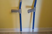 Pair of child crutches free to take away