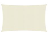 Sunshade Sail 160 g/m.sqr Cream 3.5x4.5 m HDPE
