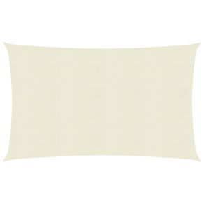 Sunshade Sail 160 g/m.sqr Cream 3.5x4.5 m HDPE