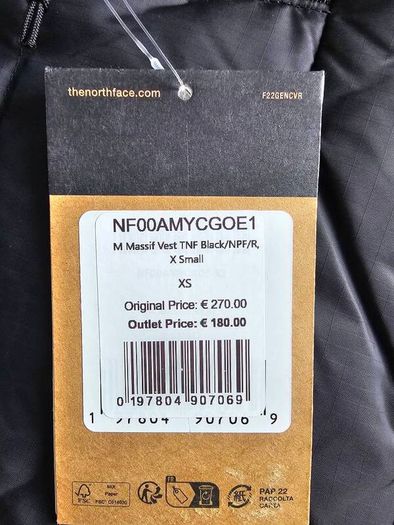 North face gilet