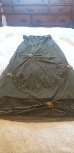 Dark Green Skirt