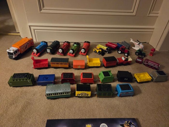 Thomas the Tank trains and other toys
