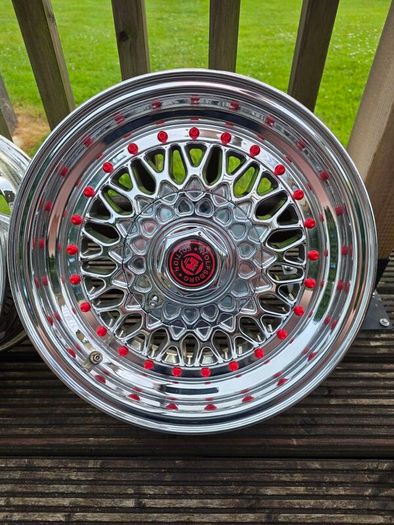 Japan Racing Chrome Alloys 4x100