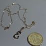 Vintage 9ct Gold Delicate Pendant Necklace 45cm Image 3