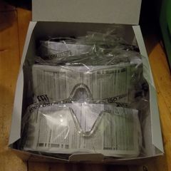 NEW UVEX safety glasses box of 5