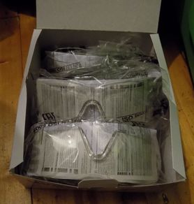 NEW UVEX safety glasses box of 5