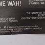 Wah - The Way we Wah Cassette Image 5