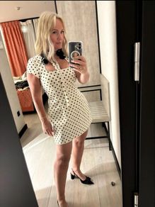 zara polka dot mini