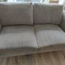 Two-seater Grey Fabric Sofa Image 2