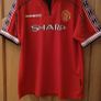 Aunthentic Man utd vintage 1998 triple home jersey Image 2