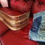 19th Cent polished pierced  brass fenders Image 7