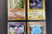 pokemon cards Japanese vintage