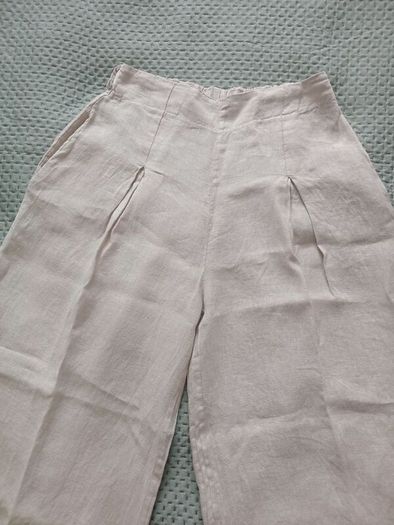 womens trousers 100%linen