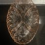 Depression glass in French pink serving platter Image 6