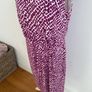 Jaegar purple/white dress size 10 Image 2