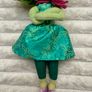 Disgust Soft Toy Plush Inside Out 2 approx. 30 cm. Used Loose Head Please see photos Image 3