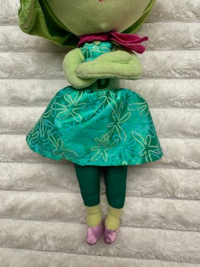 Disgust Soft Toy Plush Inside Out 2 approx. 30 cm. Used Loose Head Please see photos