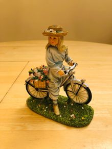 The Leonardo Collection Figurine 'The Bicycle Ride'