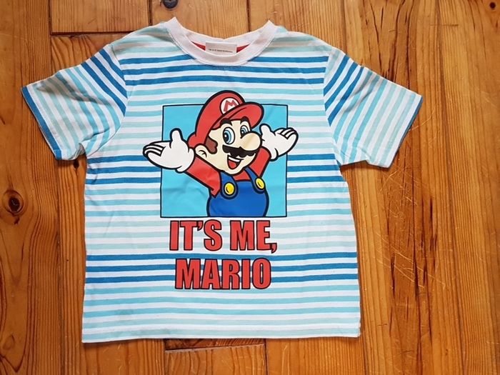Age 7-8 Official Mario Teeshirt