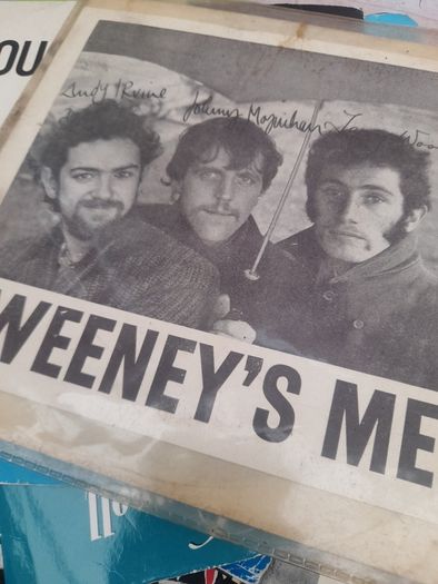 Large vinyl 7" lot irish irish scene