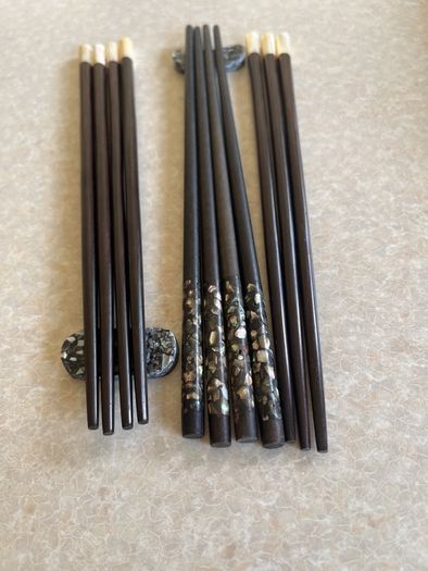 Mother of Pearl Choosticks in box