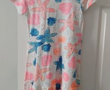 Girls seashell dress age 8-9