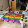 Mario Kart Hot Wheels Rainbow Road Image 2