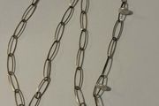 silver necklace