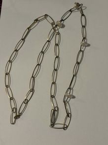 silver necklace
