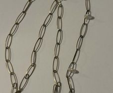 silver necklace