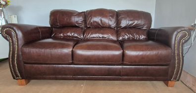 Leather sofa