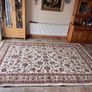 This is a Tabriz brand rug, specifically the Bergama design in ivory. 330x220 cm Image 4