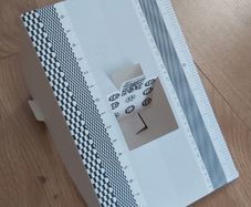 Camera Lens micro adjustment card